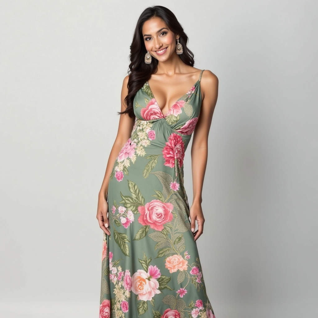 Sapphire Jungle Maxi