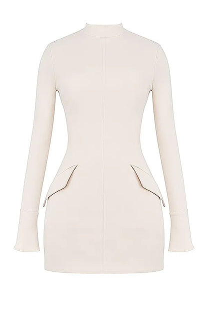 VIVIENNE MINI DRESS - CREAM