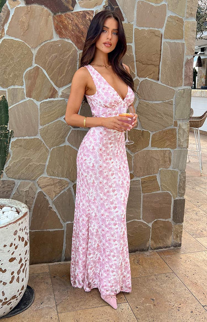 SOPHIA MAXI DRESS -  PINK