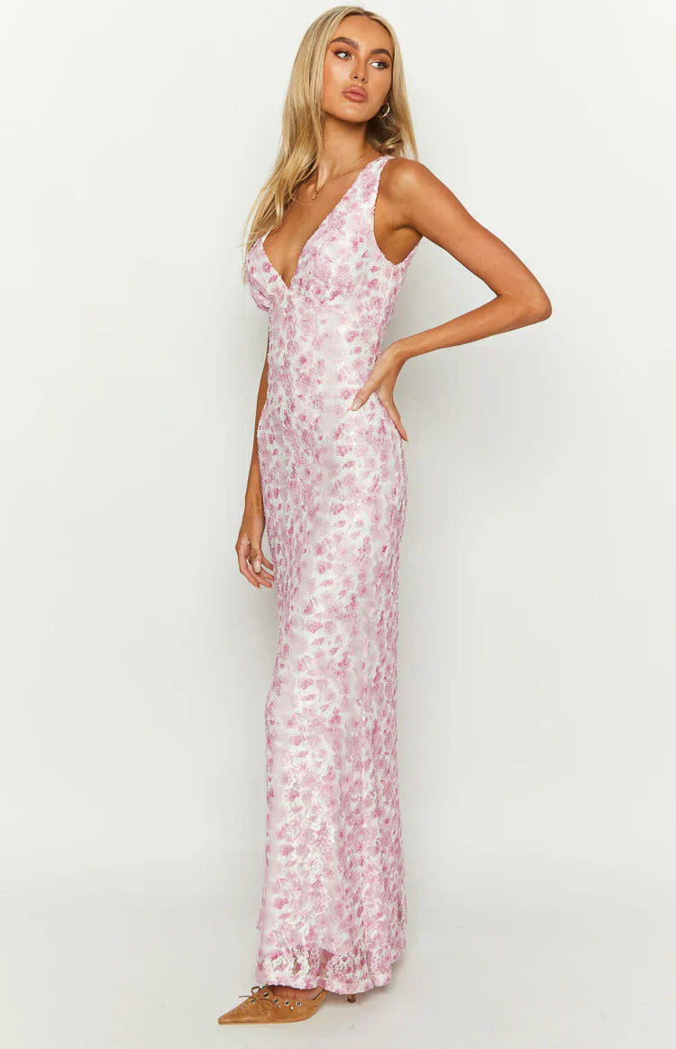 SOPHIA MAXI DRESS -  PINK