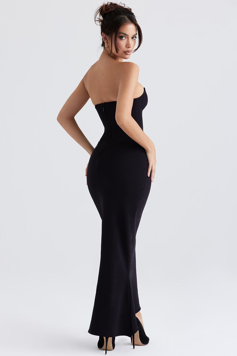 VALENTINA MAXI DRESS - BLACK